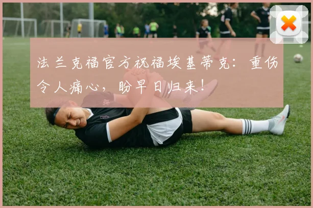 法兰克福官方祝福埃基蒂克：重伤令人痛心，盼早日归来！